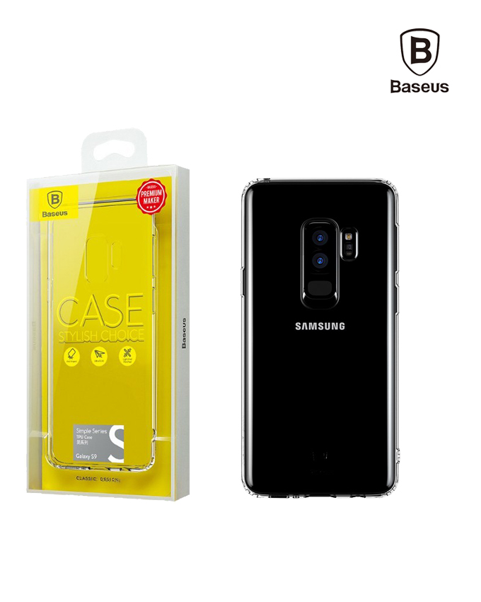 Baseus Simple Series Case Samsung Galaxy S9 Plus - Transparent (ARSAS9P-02)
